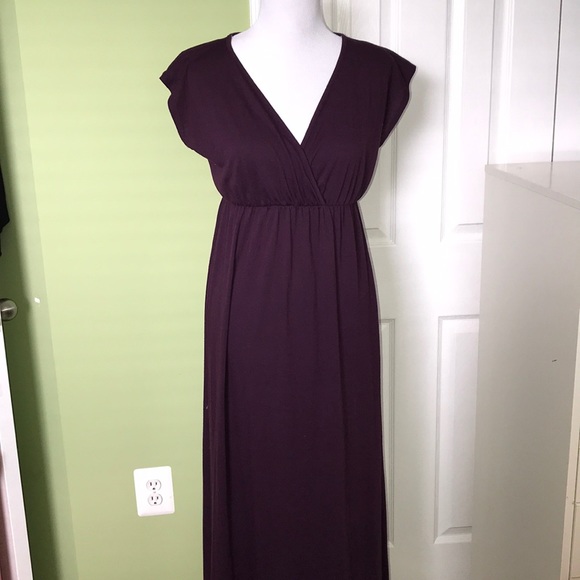 Dark Purple Maxi Dress